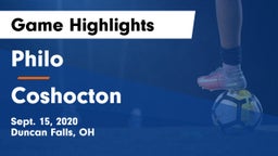Philo  vs Coshocton  Game Highlights - Sept. 15, 2020