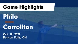 Philo  vs Carrollton  Game Highlights - Oct. 18, 2021