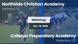 Matchup: Northside Christian  vs. Colleton Preparatory Academy 2018