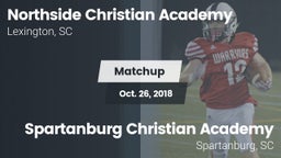 Matchup: Northside Christian  vs. Spartanburg Christian Academy  2018