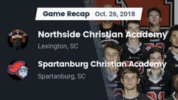 Recap: Northside Christian Academy  vs. Spartanburg Christian Academy  2018