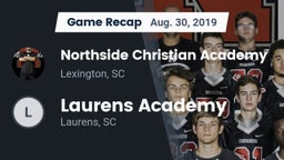 Recap: Northside Christian Academy  vs. Laurens Academy  2019