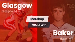 Matchup: Glasgow  vs. Baker  2017