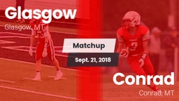 Matchup: Glasgow  vs. Conrad  2018