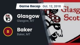 Recap: Glasgow  vs. Baker  2018