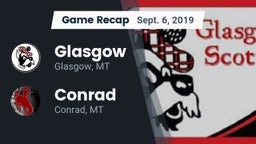 Recap: Glasgow  vs. Conrad  2019