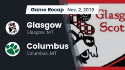 Recap: Glasgow  vs. Columbus  2019