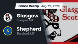 Recap: Glasgow  vs. Shepherd  2020