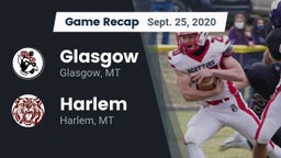 Recap: Glasgow  vs. Harlem  2020