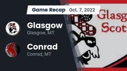 Recap: Glasgow  vs. Conrad  2022