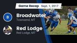 Recap: Broadwater  vs. Red Lodge  2017