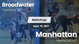 Matchup: Broadwater High vs. Manhattan  2017