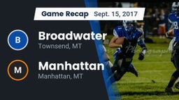 Recap: Broadwater  vs. Manhattan  2017