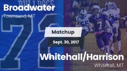 Matchup: Broadwater High vs. Whitehall/Harrison  2017