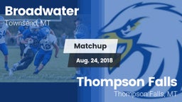 Matchup: Broadwater High vs. Thompson Falls  2018