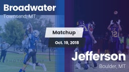 Matchup: Broadwater High vs. Jefferson  2018