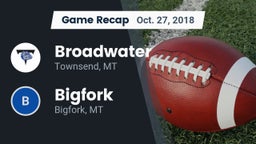 Recap: Broadwater  vs. Bigfork  2018