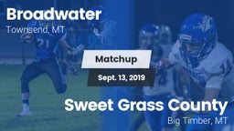Matchup: Broadwater High vs. Sweet Grass County  2019