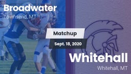 Matchup: Broadwater High vs. Whitehall  2020