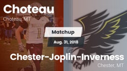 Matchup: Choteau  vs. Chester-Joplin-Inverness  2018