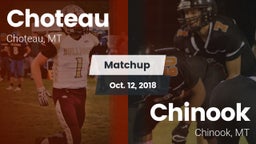 Matchup: Choteau  vs. Chinook  2018