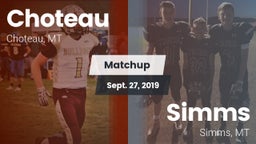 Matchup: Choteau  vs. Simms  2019