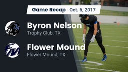Recap: Byron Nelson  vs. Flower Mound  2017