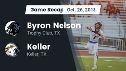 Recap: Byron Nelson  vs. Keller  2018