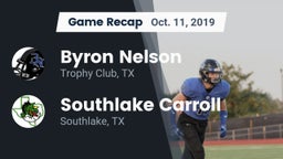 Recap: Byron Nelson  vs. Southlake Carroll  2019