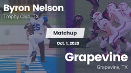 Matchup: Byron Nelson High vs. Grapevine  2020