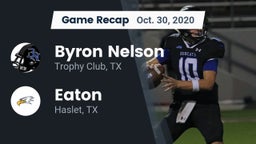 Recap: Byron Nelson  vs. Eaton  2020
