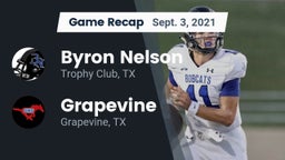Recap: Byron Nelson  vs. Grapevine  2021