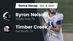 Recap: Byron Nelson  vs. Timber Creek  2021