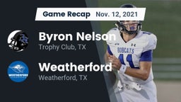 Recap: Byron Nelson  vs. Weatherford  2021