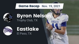 Recap: Byron Nelson  vs. Eastlake  2021