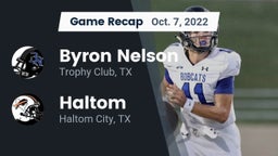 Recap: Byron Nelson  vs. Haltom  2022
