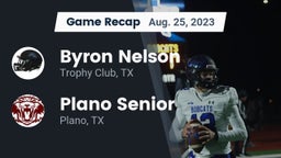 Recap: Byron Nelson  vs. Plano Senior  2023