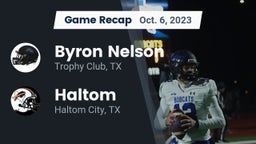 Recap: Byron Nelson  vs. Haltom  2023
