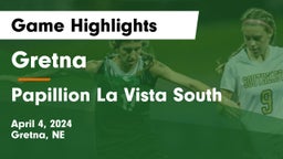 Gretna  vs Papillion La Vista South  Game Highlights - April 4, 2024
