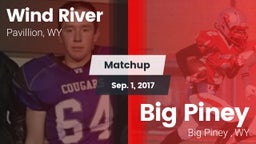 Matchup: Wind River High vs. Big Piney  2017