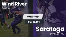 Matchup: Wind River High vs. Saratoga  2017