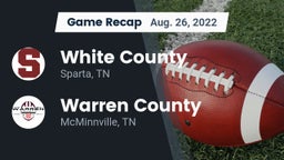 Recap: White County  vs. Warren County  2022