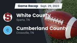 Recap: White County  vs. Cumberland County  2023