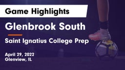 Glenbrook South  vs Saint Ignatius College Prep Game Highlights - April 29, 2022