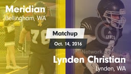 Matchup: Meridian  vs. Lynden Christian  2016