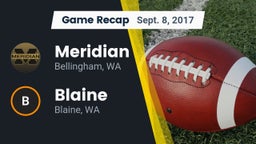 Recap: Meridian  vs. Blaine  2017