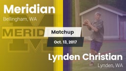 Matchup: Meridian  vs. Lynden Christian  2017