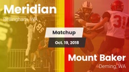 Matchup: Meridian  vs. Mount Baker  2018