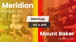 Matchup: Meridian  vs. Mount Baker  2019