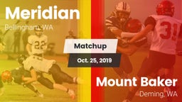 Matchup: Meridian  vs. Mount Baker  2019
